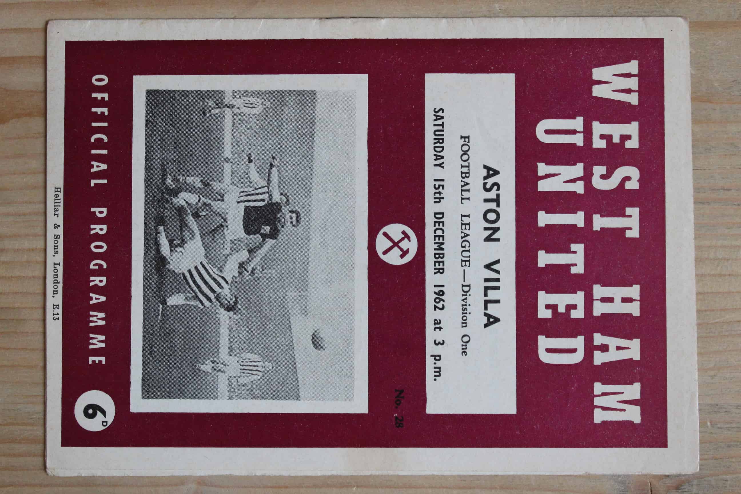 West Ham United FC v Aston Villa FC